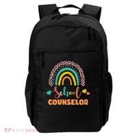 Cute School Counselor Rainbow Backpack thumb 0