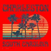 Charleston South Carolina Beach Summer Vacation Santa Hat thumb 1