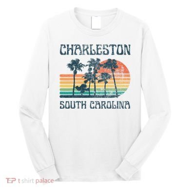 Charleston South Carolina Beach Summer Vacation Long Sleeve Shirt