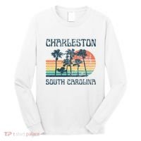Charleston South Carolina Beach Summer Vacation Long Sleeve Shirt thumb 0