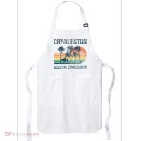 Charleston South Carolina Beach Summer Vacation Apron thumb 0