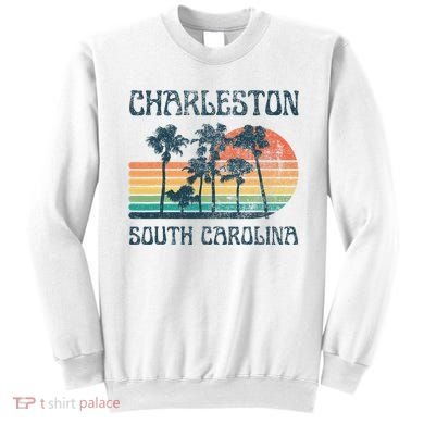 Charleston South Carolina Beach Summer Vacation Sweatshirt