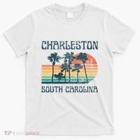 Charleston South Carolina Beach Summer Vacation T-Shirt thumb 0