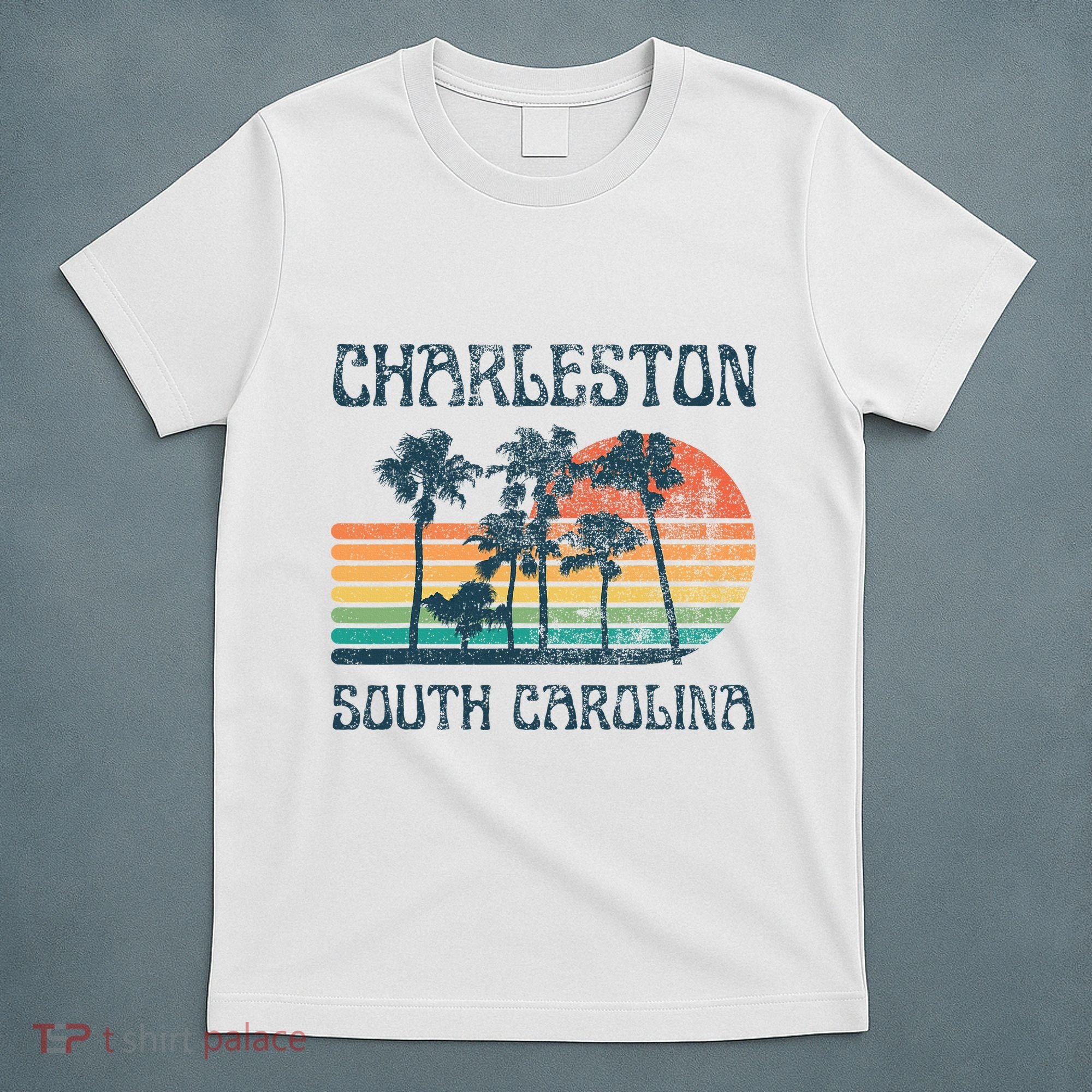 Charleston South Carolina Beach Summer Vacation T-Shirt