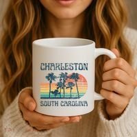Charleston South Carolina Beach Summer Vacation Coffee Mug thumb 3