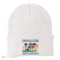 Charleston South Carolina Beach Summer Vacation Beanie thumb 0