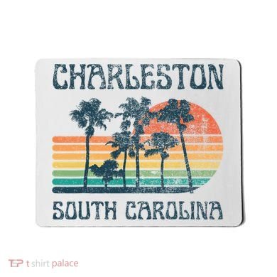 Charleston South Carolina Beach Summer Vacation Mousepad