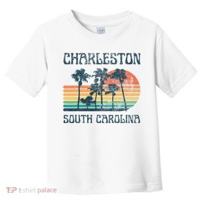 Charleston South Carolina Beach Summer Vacation Toddler T-Shirt
