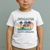 Charleston South Carolina Beach Summer Vacation Toddler T-Shirt thumb 2