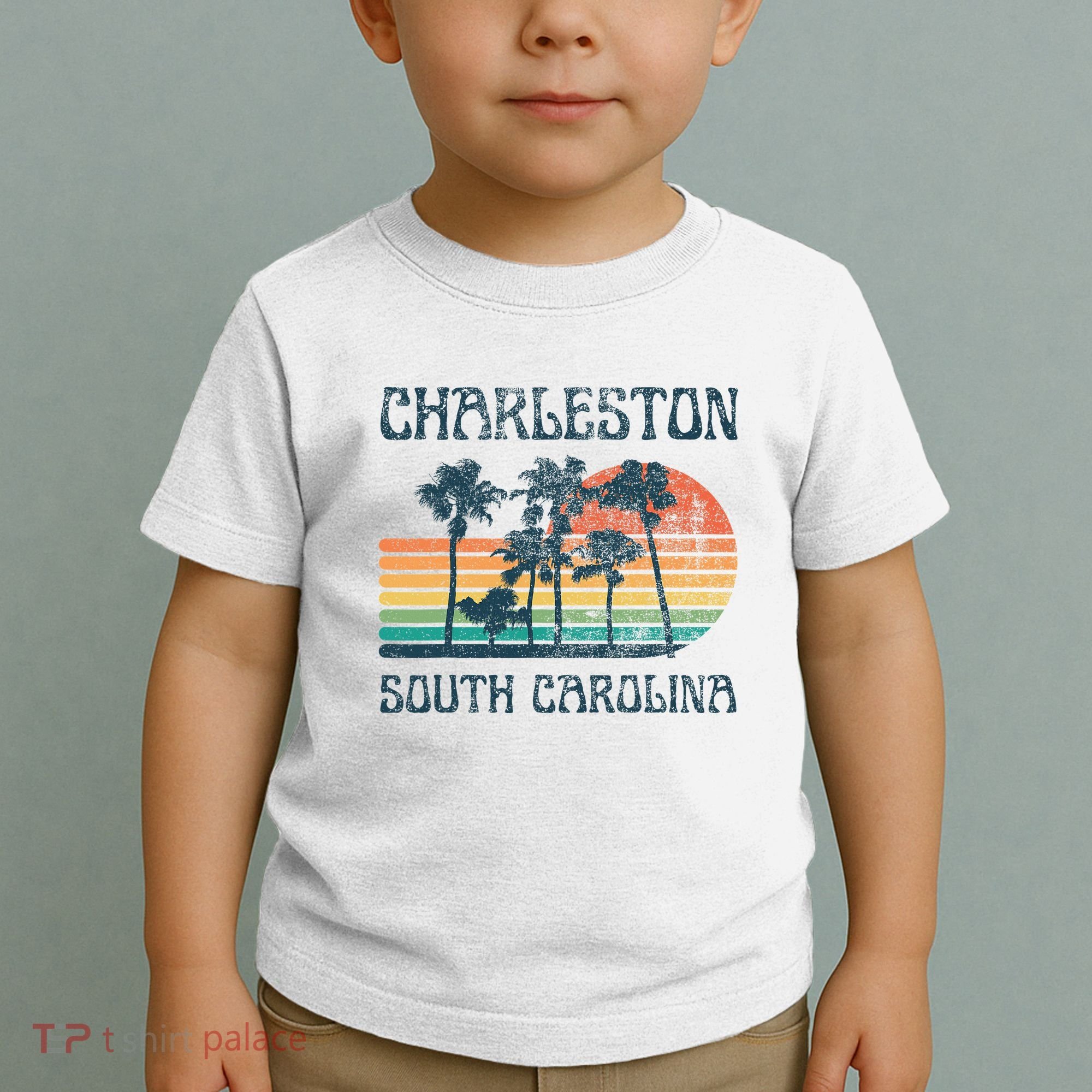 Charleston South Carolina Beach Summer Vacation Toddler T-Shirt