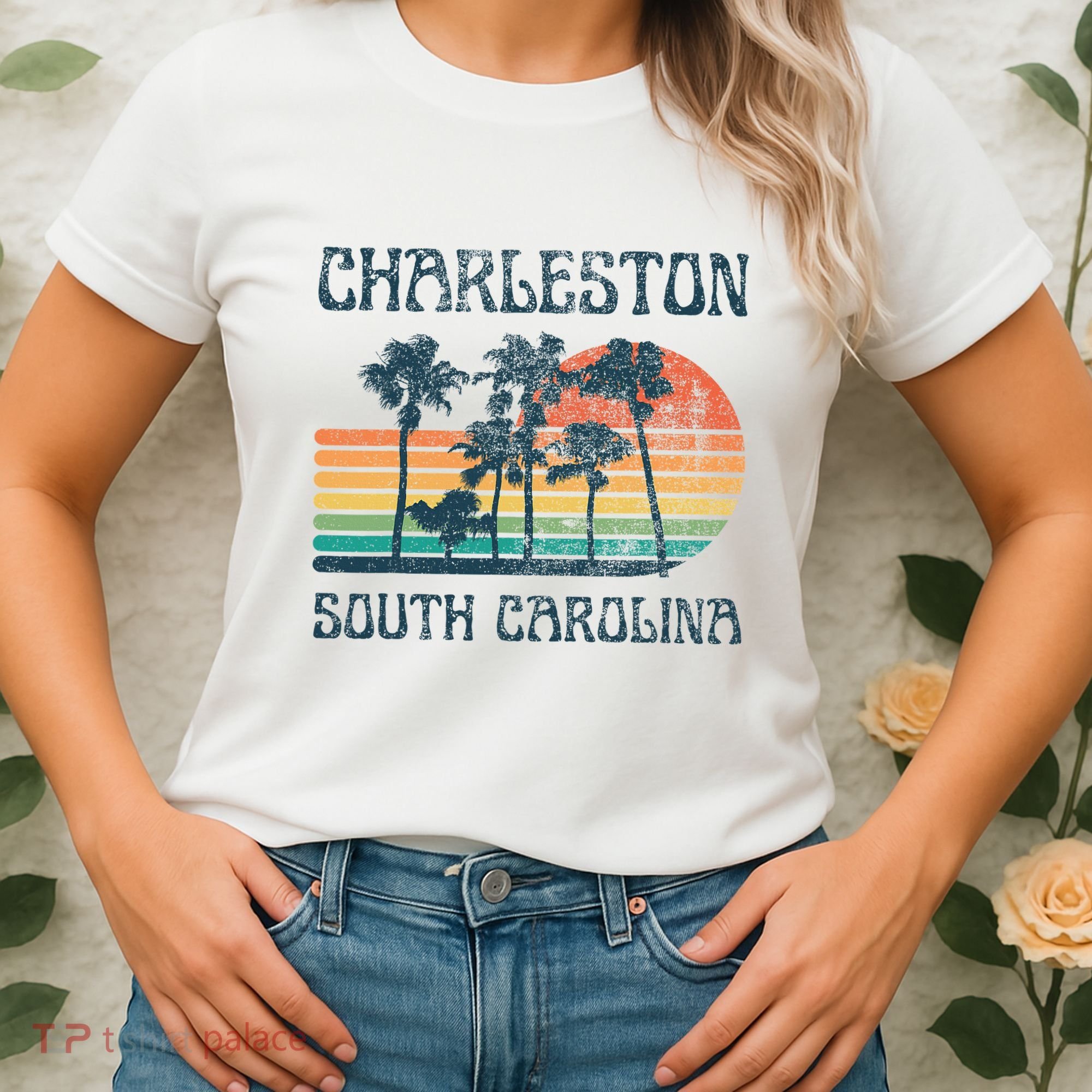 Charleston South Carolina Beach Summer Vacation Women's T-Shirt