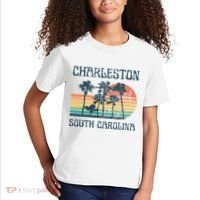 Charleston South Carolina Beach Summer Vacation Kids T-Shirt thumb 2