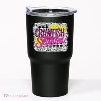 Crawfish Season Crawfish Boil Lobster Cajun Women Tumbler thumb 0