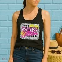 Crawfish Season Crawfish Boil Lobster Cajun Women Women's Tank Top thumb 2