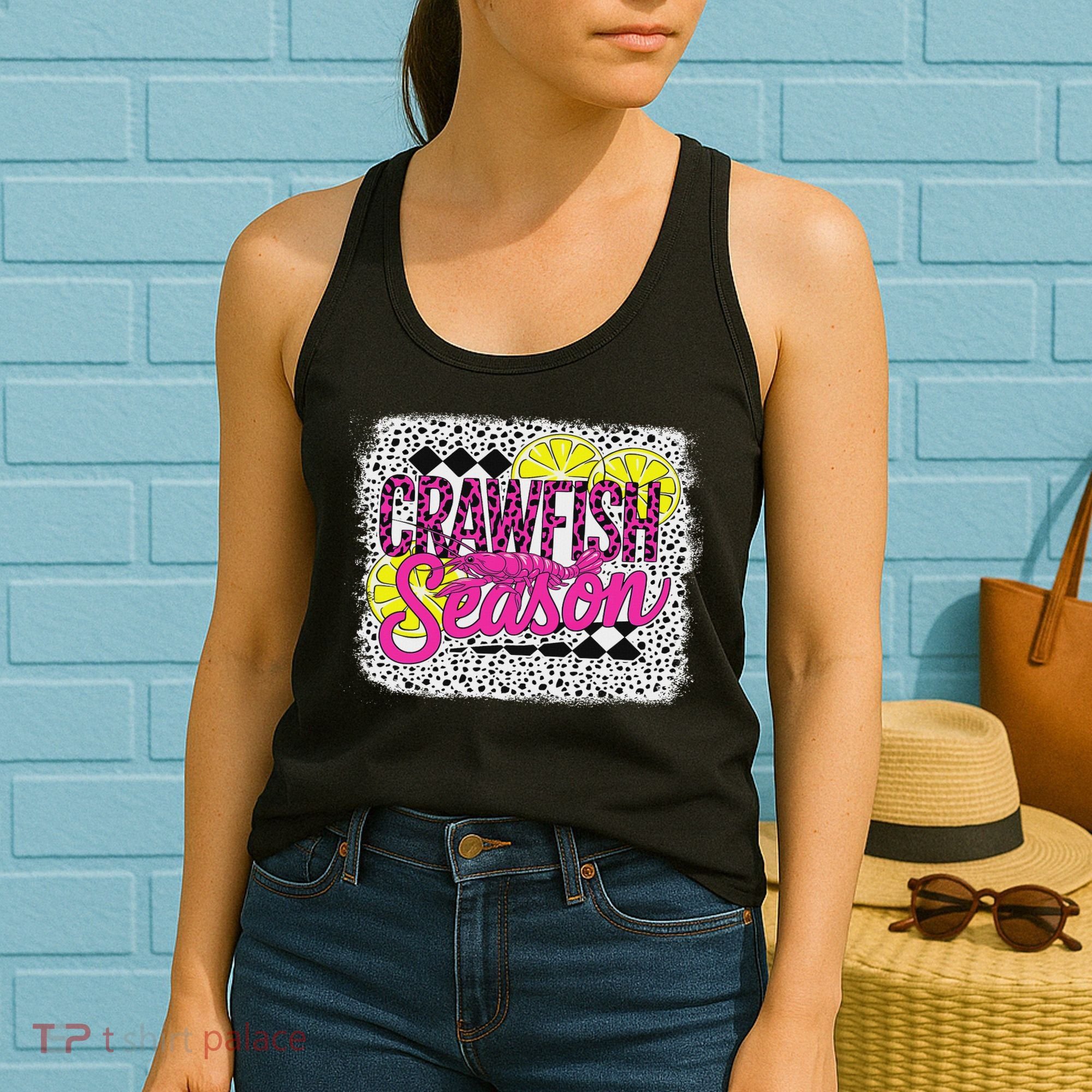 Crawfish Season Crawfish Boil Lobster Cajun Women Women's Tank Top