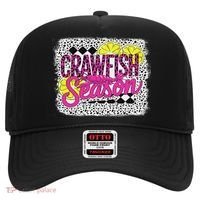 Crawfish Season Crawfish Boil Lobster Cajun Women Hat thumb 0