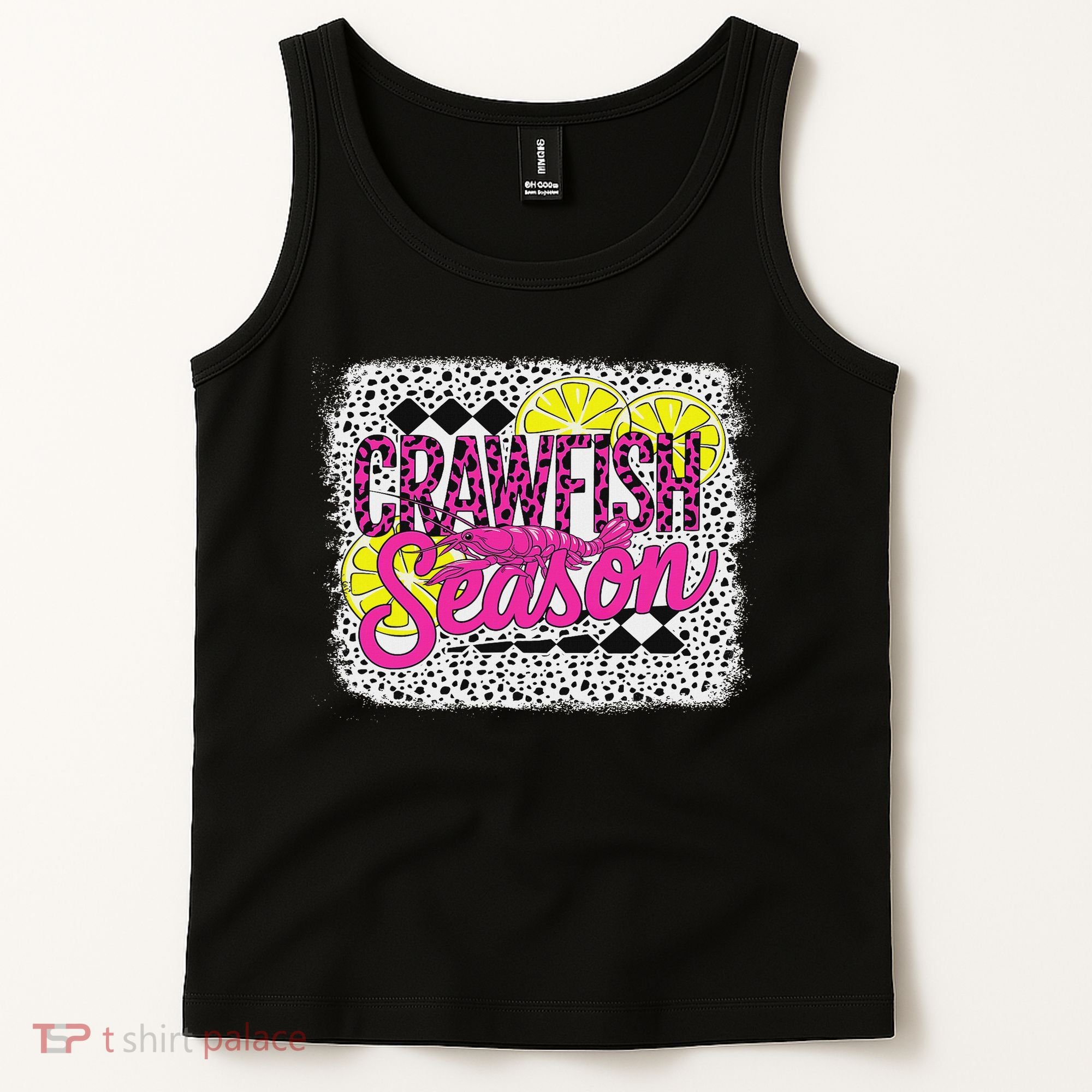 Crawfish Season Crawfish Boil Lobster Cajun Women Tank Top