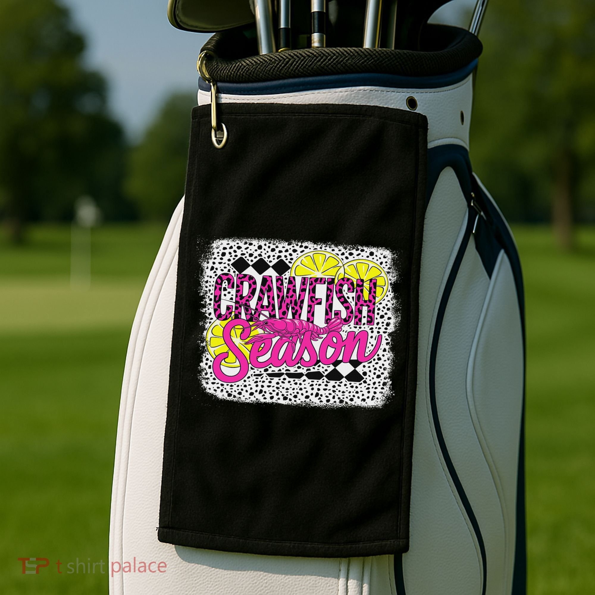 Crawfish Season Crawfish Boil Lobster Cajun Women Golf Towel