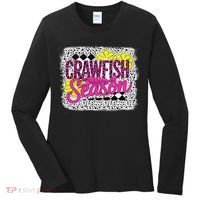 Crawfish Season Crawfish Boil Lobster Cajun Women Women's Long Sleeve Shirt thumb 0