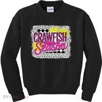 Crawfish Season Crawfish Boil Lobster Cajun Women Kids Sweatshirt thumb 0