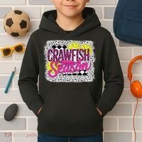 Crawfish Season Crawfish Boil Lobster Cajun Women Kids Hoodie thumb 2