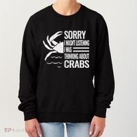Crabmeat Seafood Crabbing Crabs Crabby Crab Women's Sweatshirt thumb 0