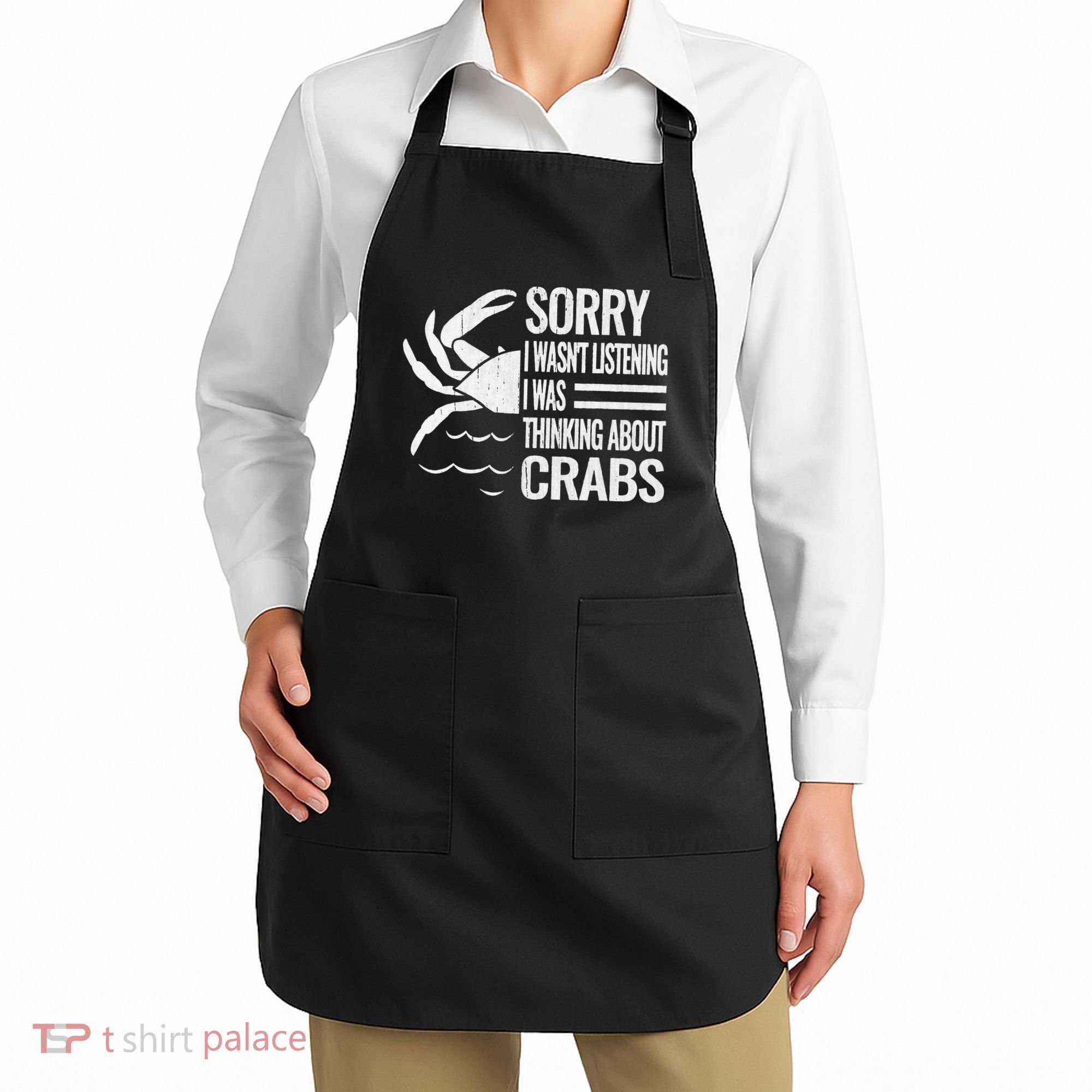 Crabmeat Seafood Crabbing Crabs Crabby Crab Apron