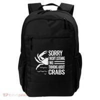 Crabmeat Seafood Crabbing Crabs Crabby Crab Backpack thumb 0