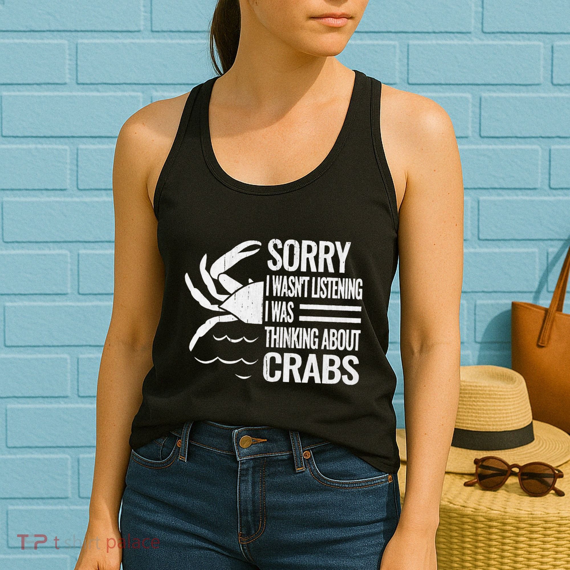 Crabmeat Seafood Crabbing Crabs Crabby Crab Women's Tank Top
