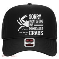 Crabmeat Seafood Crabbing Crabs Crabby Crab Hat thumb 0