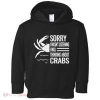 Crabmeat Seafood Crabbing Crabs Crabby Crab Toddler Hoodie thumb 0