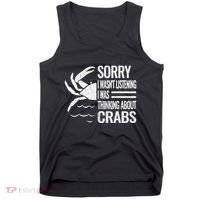 Crabmeat Seafood Crabbing Crabs Crabby Crab Tank Top thumb 0
