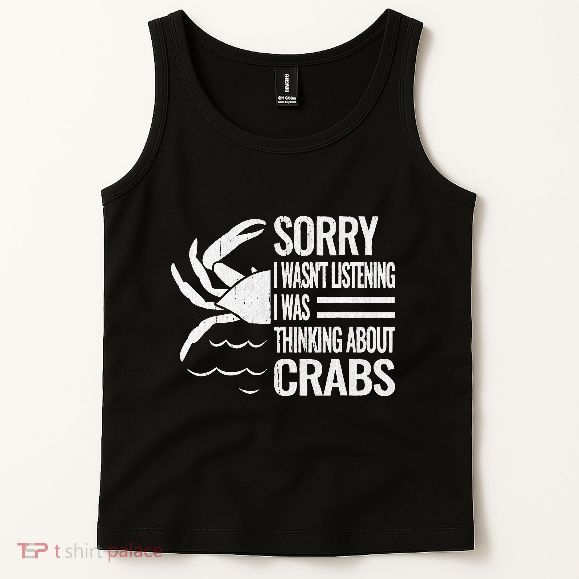 Crabmeat Seafood Crabbing Crabs Crabby Crab Tank Top