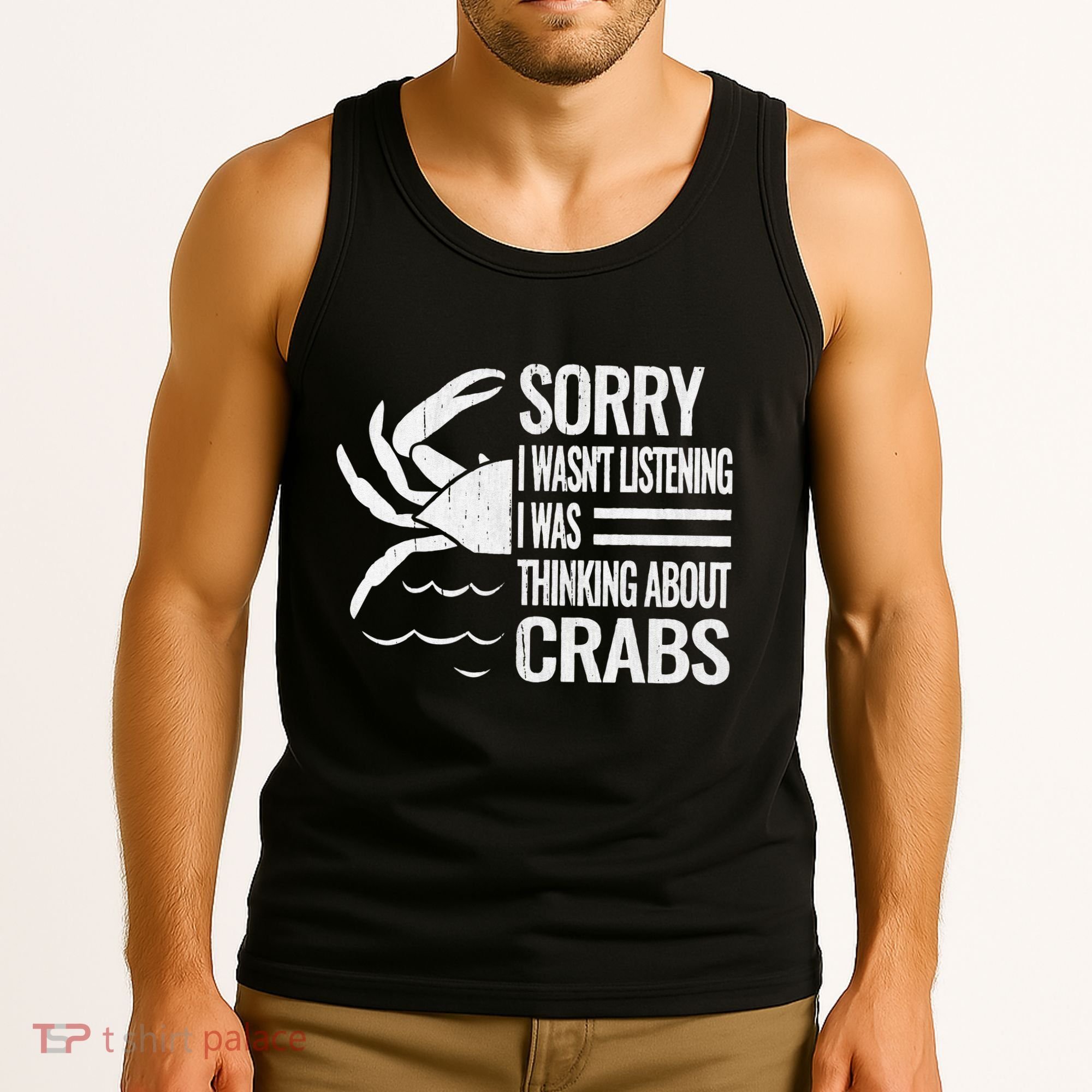 Crabmeat Seafood Crabbing Crabs Crabby Crab Tank Top