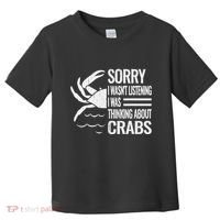 Crabmeat Seafood Crabbing Crabs Crabby Crab Toddler T-Shirt thumb 0