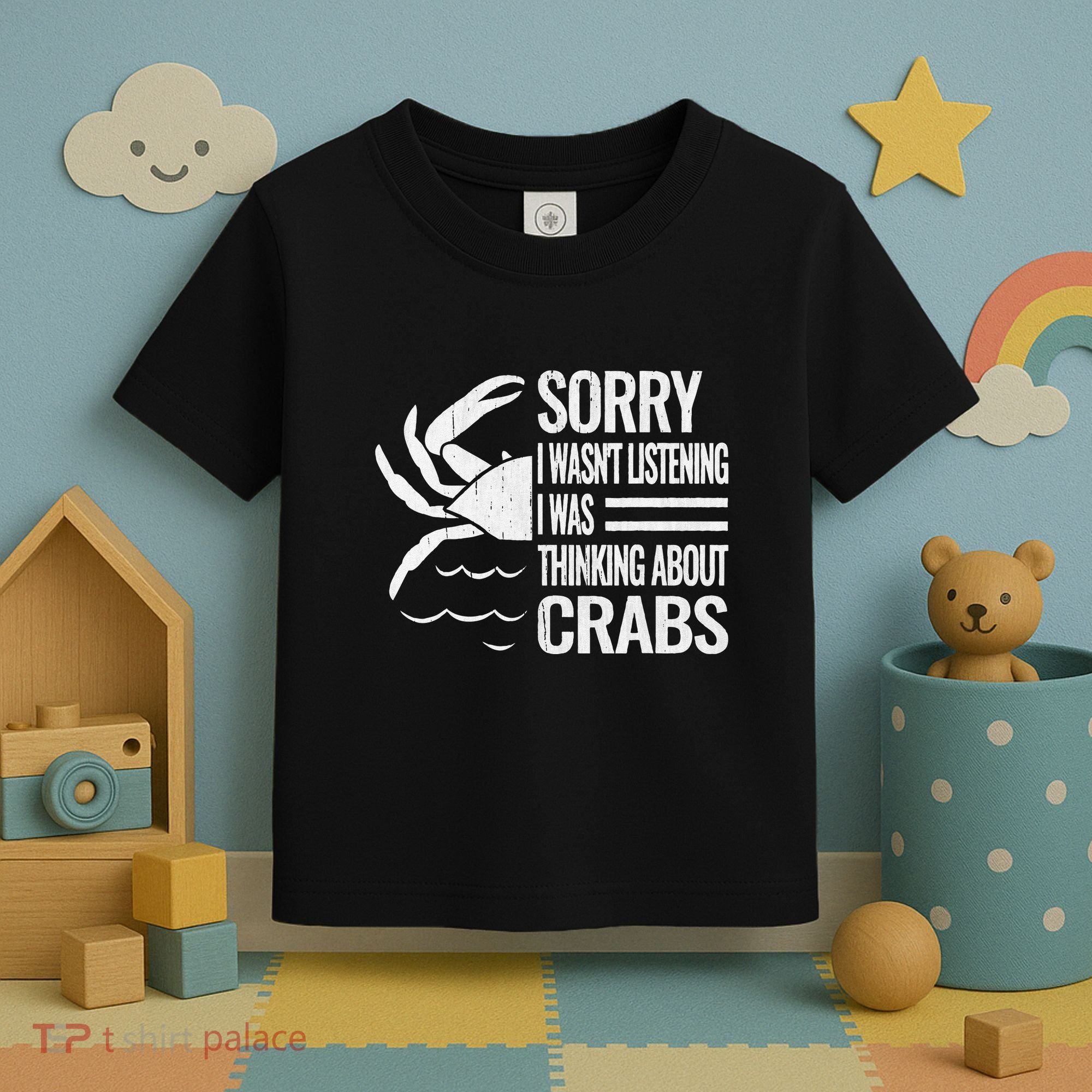 Crabmeat Seafood Crabbing Crabs Crabby Crab Toddler T-Shirt