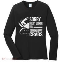 Crabmeat Seafood Crabbing Crabs Crabby Crab Women's Long Sleeve Shirt thumb 0