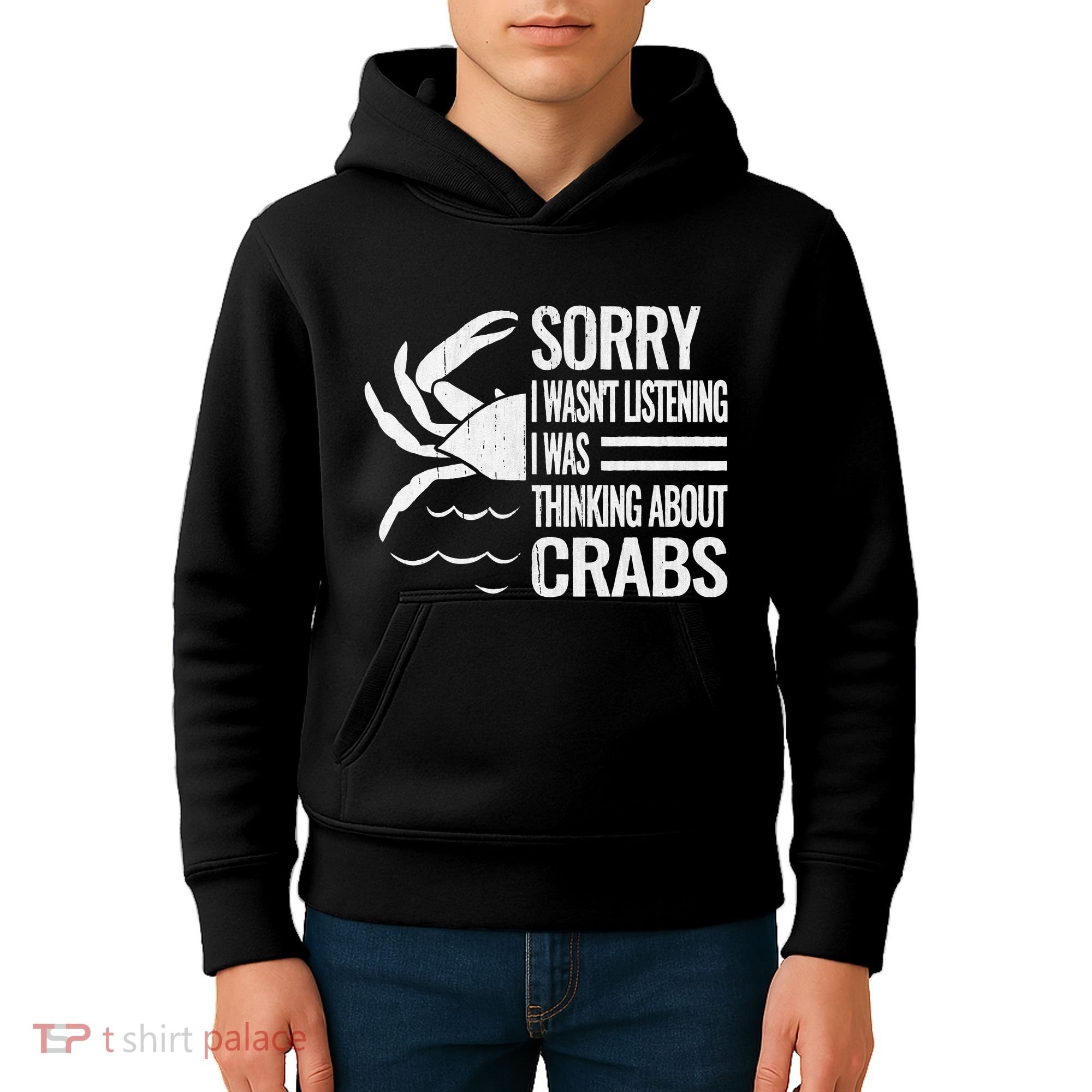 Crabmeat Seafood Crabbing Crabs Crabby Crab Kids Hoodie