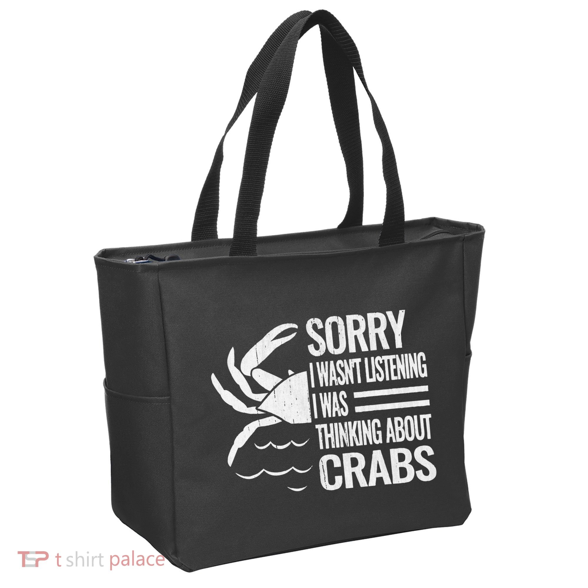 Crabmeat Seafood Crabbing Crabs Crabby Crab Tote Bag