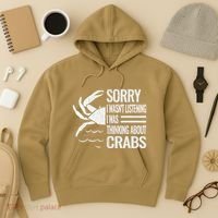 Crabmeat Seafood Crabbing Crabs Crabby Crab Hoodie thumb 3