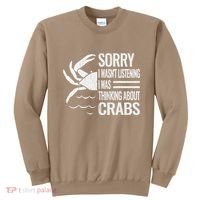 Crabmeat Seafood Crabbing Crabs Crabby Crab Sweatshirt thumb 0