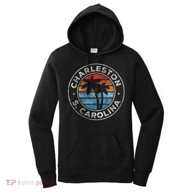 Charleston South Carolina Sc Vintage Women's Hoodie