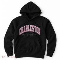 Charleston South Carolina Sc Varsity Style Text Gift Hoodie thumb 0