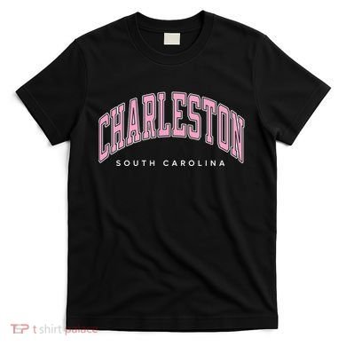 Charleston South Carolina Sc Varsity Style Text Gift T-Shirt