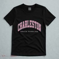 Charleston South Carolina Sc Varsity Style Text Gift T-Shirt thumb 5