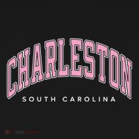Charleston South Carolina Sc Varsity Style Text Gift Baby Bodysuit thumb 2