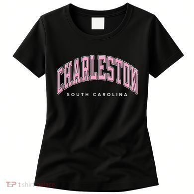 Charleston South Carolina Sc Varsity Style Text Gift Women's T-Shirt