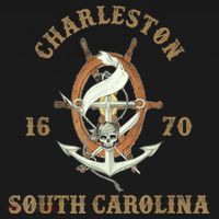Charleston South Carolina Sc Vintage Nautical Waves T-Shirt thumb 7