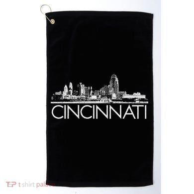 Cincinnati Skyline Golf Towel