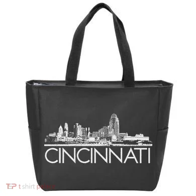 Cincinnati Skyline Tote Bag